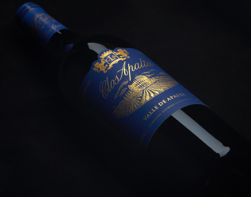 Bottle of Clos Apalta Wine