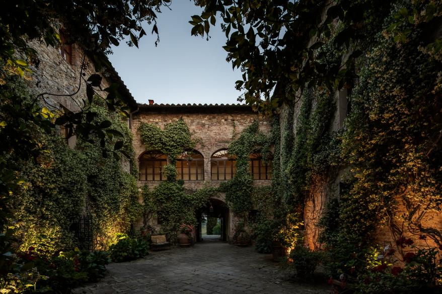Bossi Castello Villa at Dusk