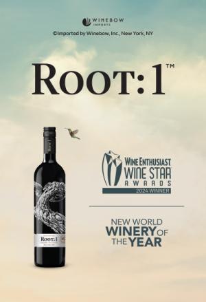 Root:1 Shelf Talker - Wine Star Awards | Winebow
