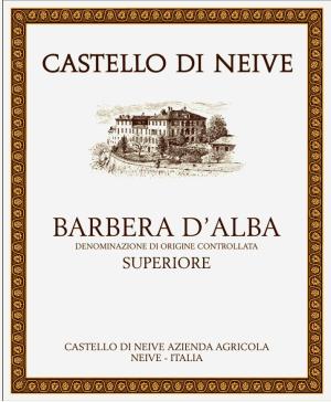 Castello di Neive Barbera Superiore Front Label
