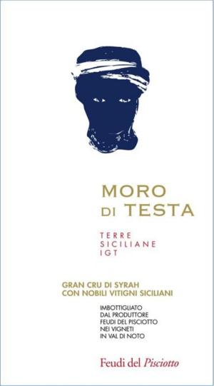 Feudi del Pisciotto Moro di Testa Front Label