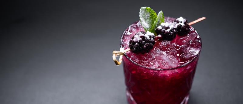 Blackberry Sherry Cobbler