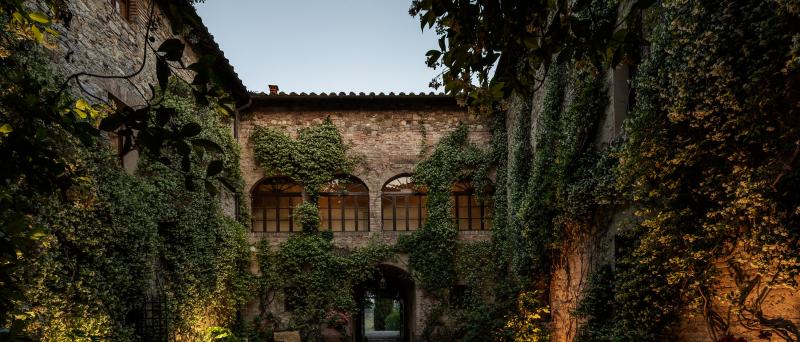 Bossi Castello Villa at Dusk