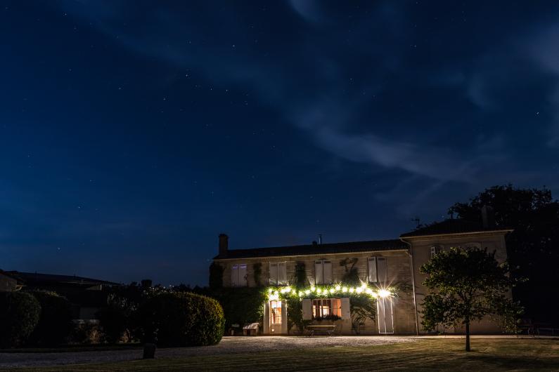 Chateau de Fontenille at Night