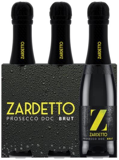 Zardetto Prosecco Brut 3pk 187mL