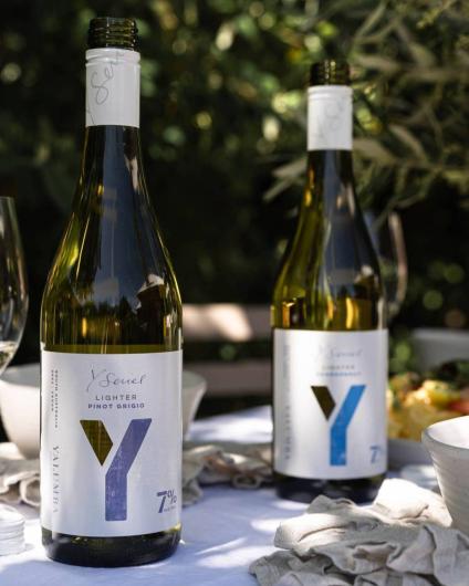 Y Series Lighter Pinot Grigio and Lighter Chardonnay